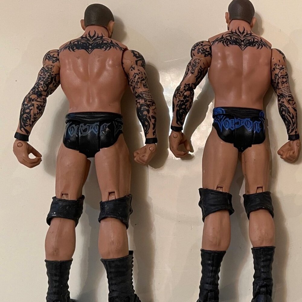 WWE WRESTLING ACTION FIGURE SET OF 2 RANDY ORTON - Picture 2 of 2